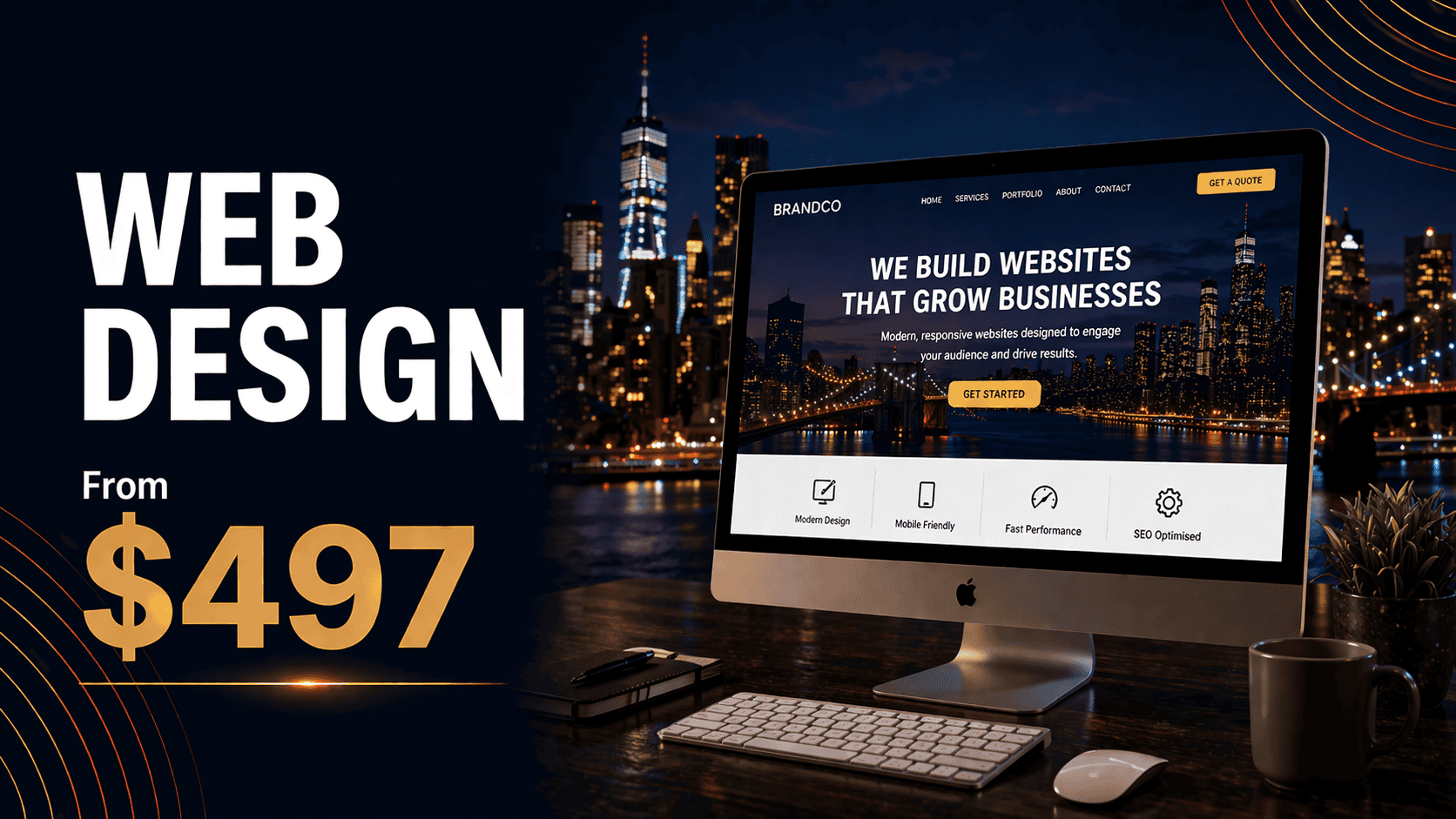 Web Design from $497